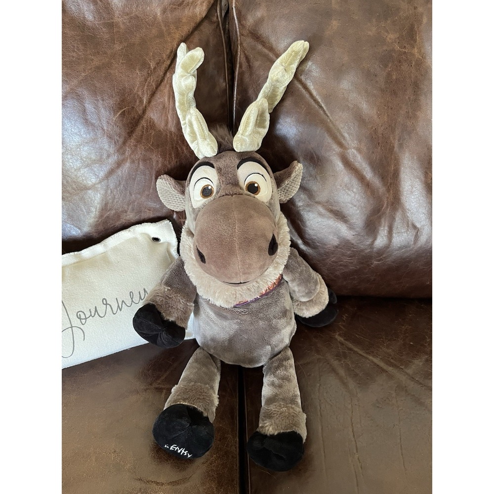 Disney Frozen Scentsy Buddy Sven Reindeer Plush No Scent Pack Nice 23"